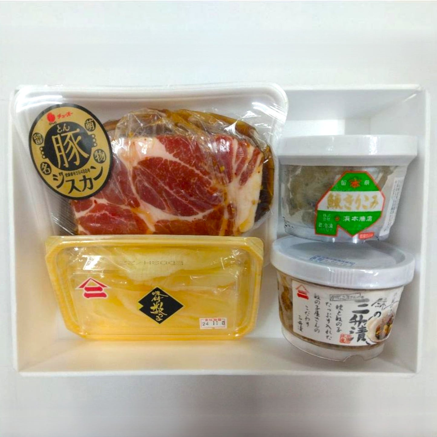 チューオー特製 豚ジスカン&留萌加工珍味セット